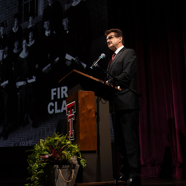 Enroll at Texas Tech University.