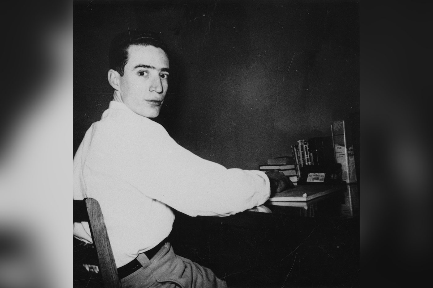 Lauro as a graduate student. 