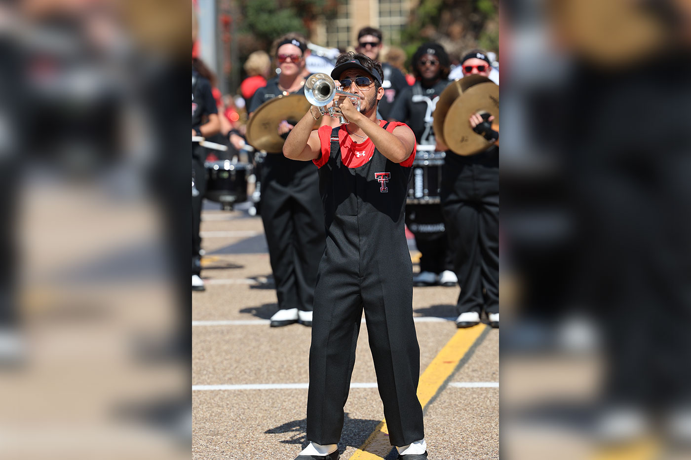 Goin’ Band members practice at least six hours per week, with an additional two-hour rehearsal on Thursday nights during weeks Texas Tech has a home football game. 