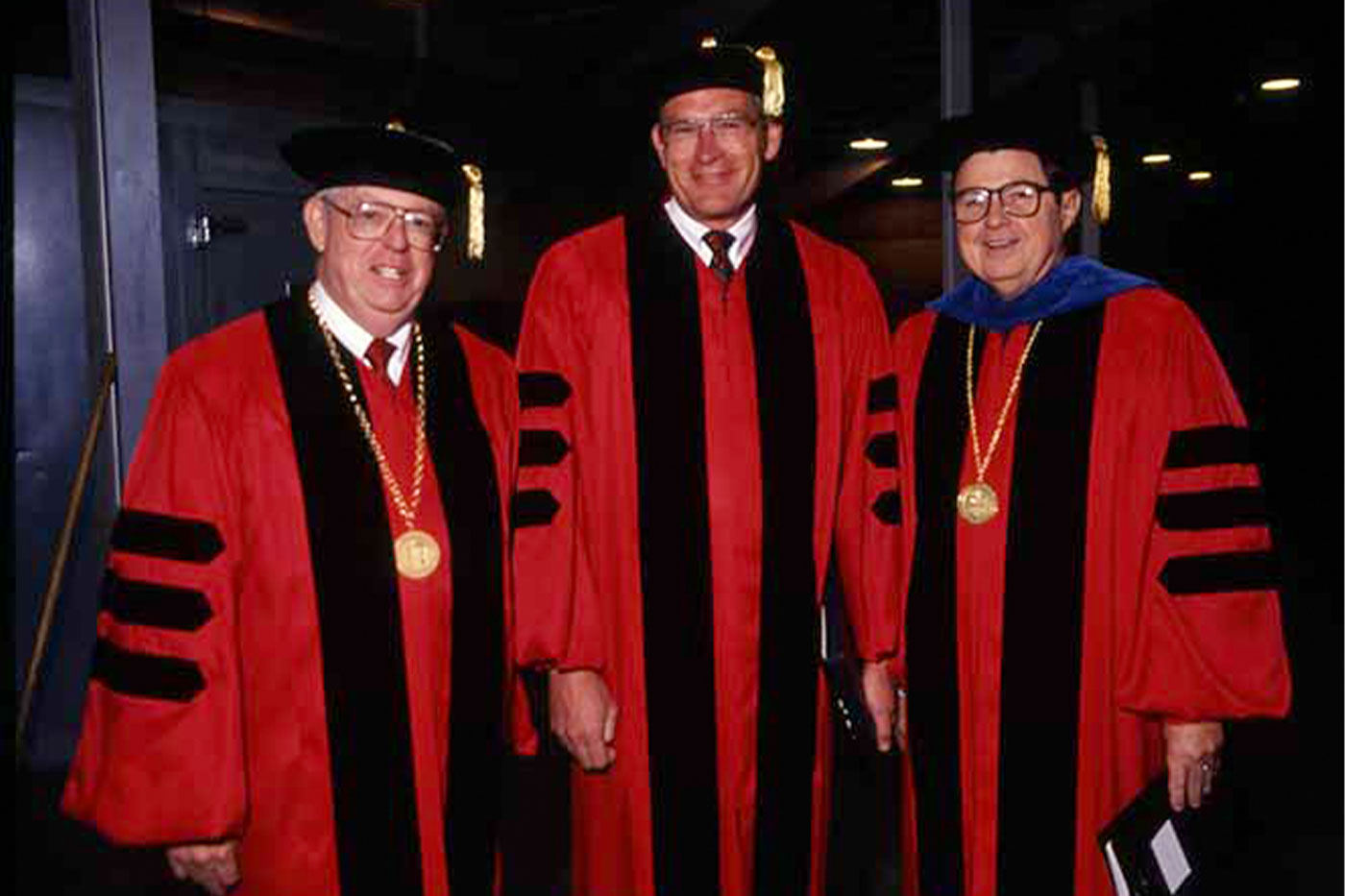 Former President Lawless in Commencement Regalia