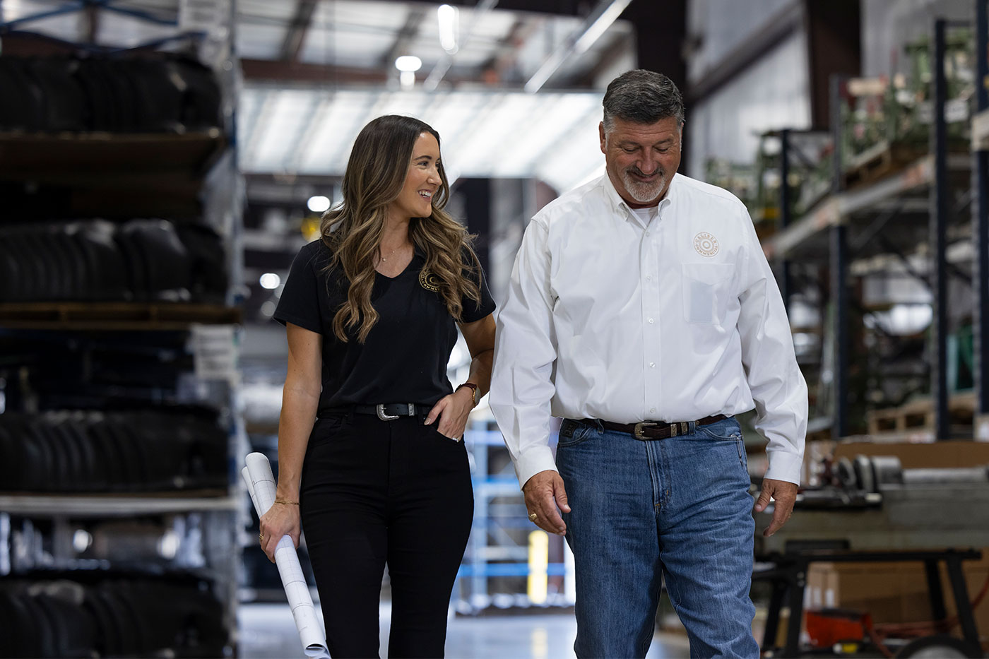 McLain with her Dad