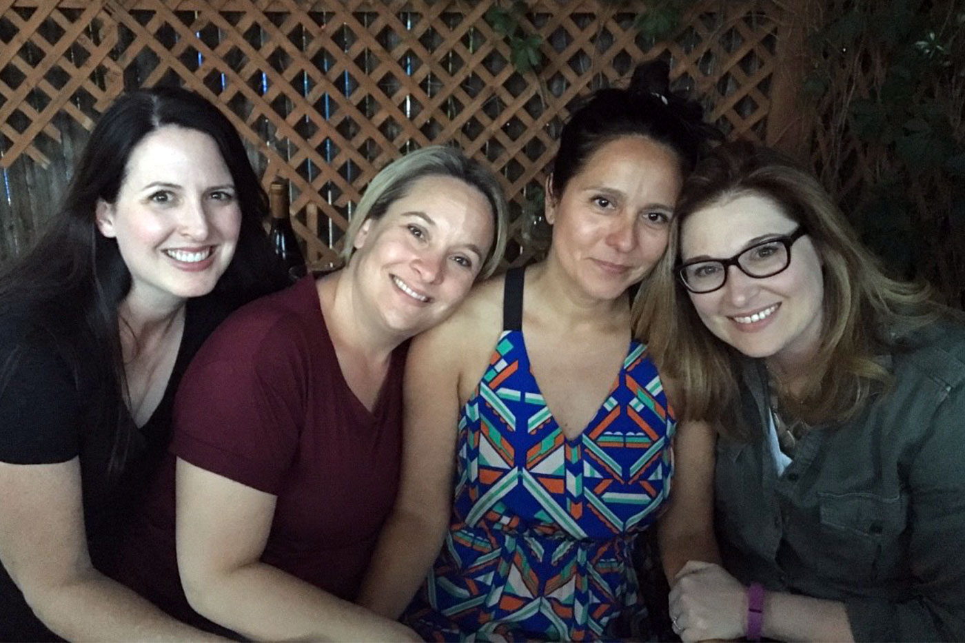 Jenny, Amy, Ruth and Wendy recently