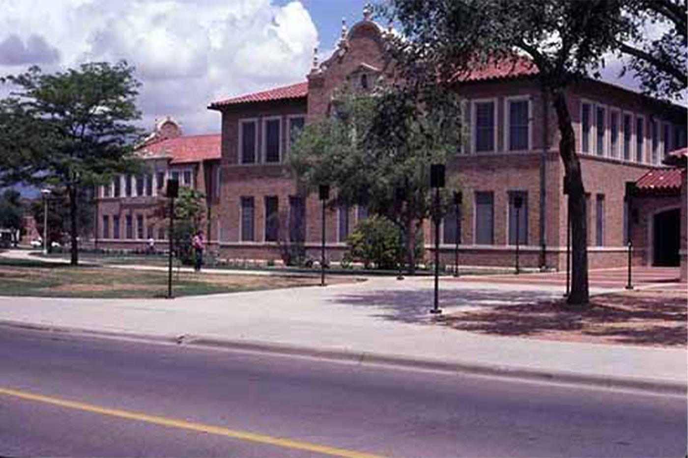 After serving as interim president, Haley returned to the College of Home Economics. Image courtesy of the Southwest Collection/Special Collections Library.