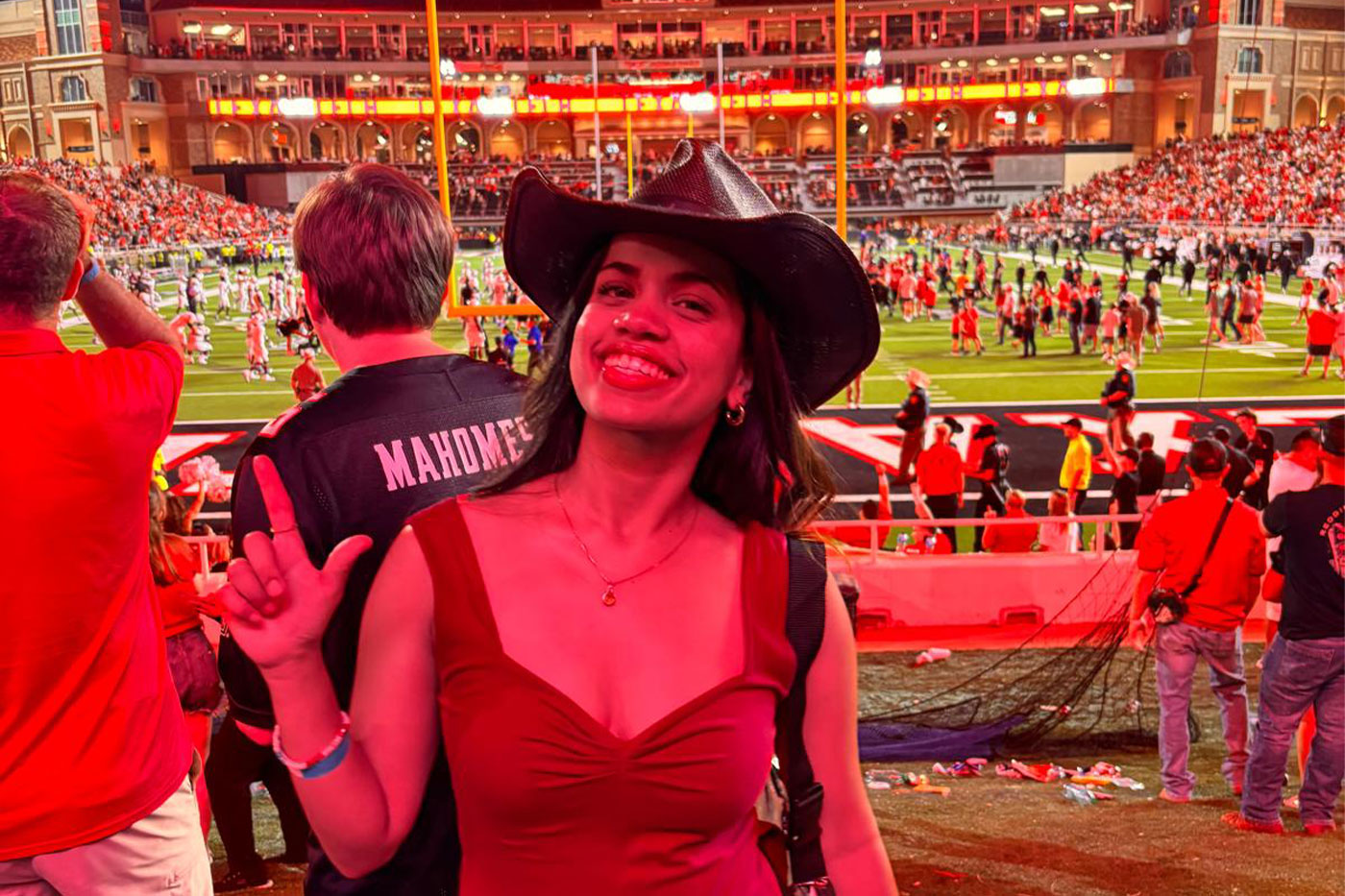 Shruti at Jones AT&T Stadium