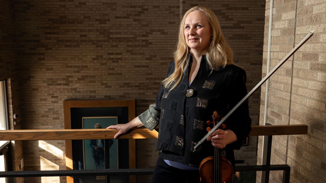 Professor of Violin Makes a Lasting Name for Herself in Lubbock