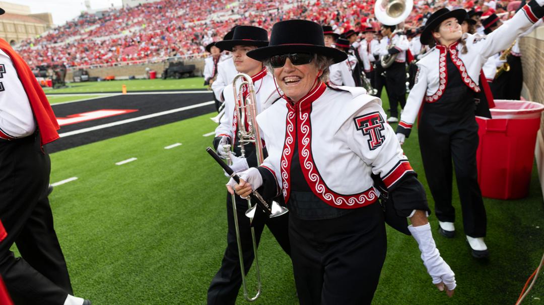 Texas Tech Music Student Marches to Her Own Beat Texas Tech Music Student Marches to Her Own Beat