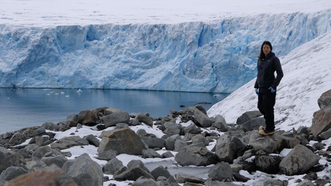 Texas Tech Researcher Plants Flag in Antarctica